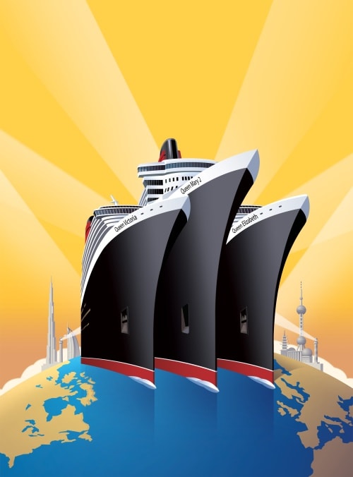 Cunard Line World Voyages
