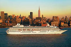 Crystal Symphony departing New York