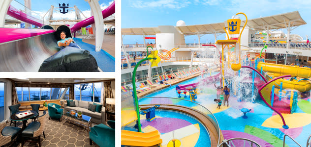 Ultimate Abyss, AquaTheater Suite and Splashaway Bay - Courtesy of Royal Caribbean