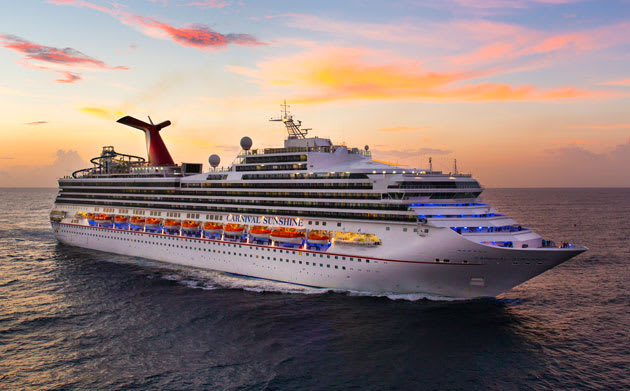Carnival Sunshine will homeport in Charleston beginning in 2019.