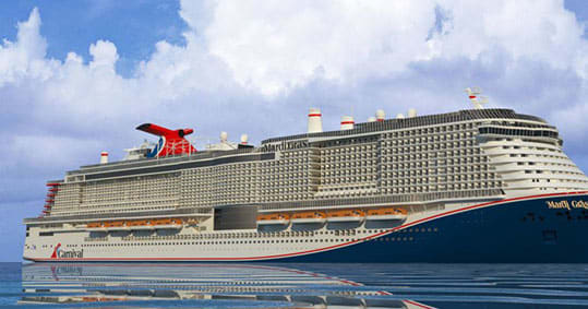 Carnival Mardi Gras Rendering