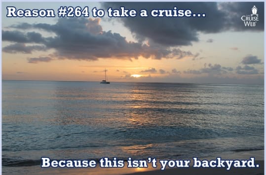 Reason#264 To take a cruise