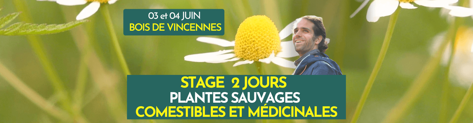 STAGE PLANTES SAUVAGES COMESTIBLES ET MÉDICINALES - 2 JOURS