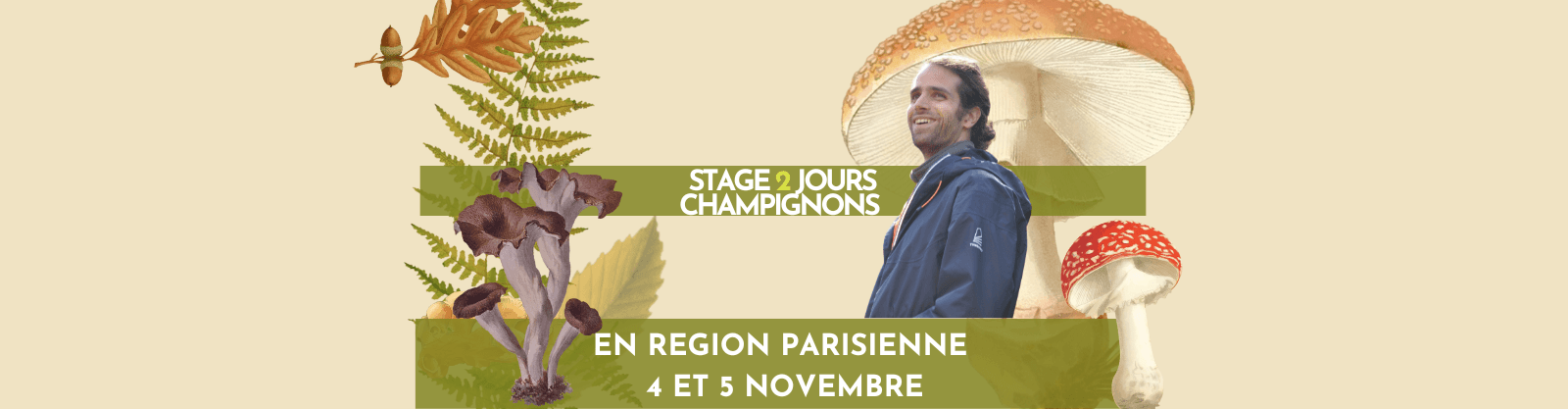 STAGE CHAMPIGNONS - 2 JOURS