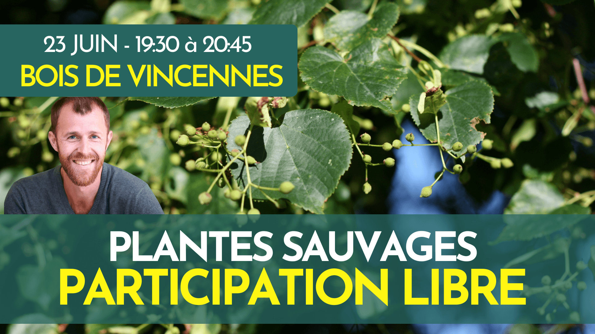 Paris - LA BALADE PLANTES SAUVAGES COMESTIBLES ET MÉDICINALES