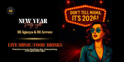 New Year Party 2026 | Dont Tell Mama Rooftop