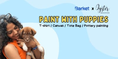 Paint With Puppies At Oyster