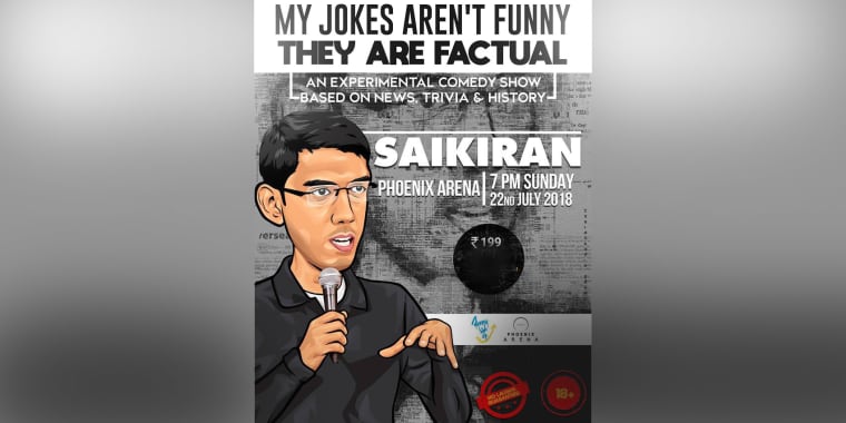 My Jokes aren't Funny - They are Factual at Phoenix Arena in Hyderabad - HighApe My Jokes aren't Funny - They are Factual at Phoenix Arena in Hyderabad - HighApe