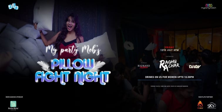 Pillow Fight Night Ladies Night At Ice Bar Taj Mg Road In