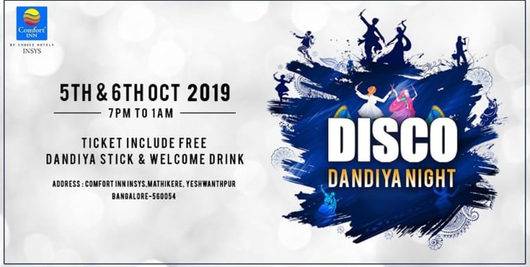 Disco Dandiya Night 2019 At Comfort Inn Insys In Bangalore Highape