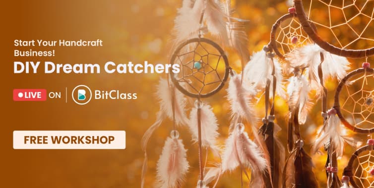 Dream Catcher Class, Virtual Craft Classes