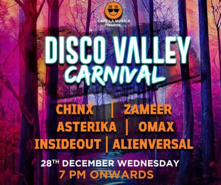 Disco Valley Carnival at Café La Música in Goa - HighApe