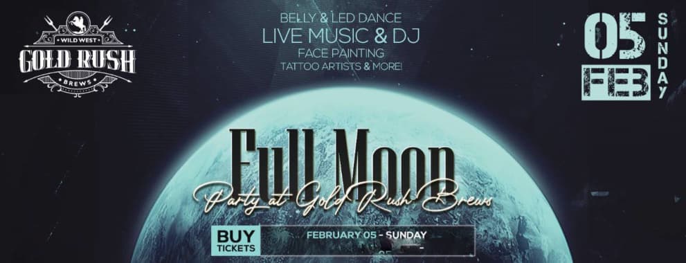 Full Moon Party at Gold Rush Brews in Bangalore - HighApe