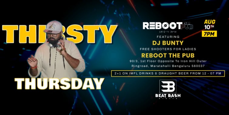 Thursday Night Party at Reboot The Pub in Bangalore - HighApe