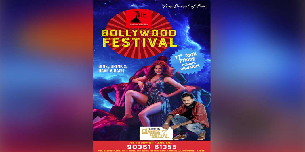 Bollywood Festival Ft James Miithal at Tillt in Bangalore HighApe