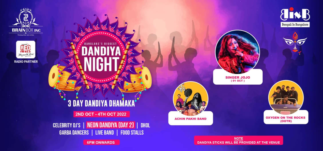 Bangalore Biggest Dandiya Night at Kalyani Kala Mandir in Bangalore ...