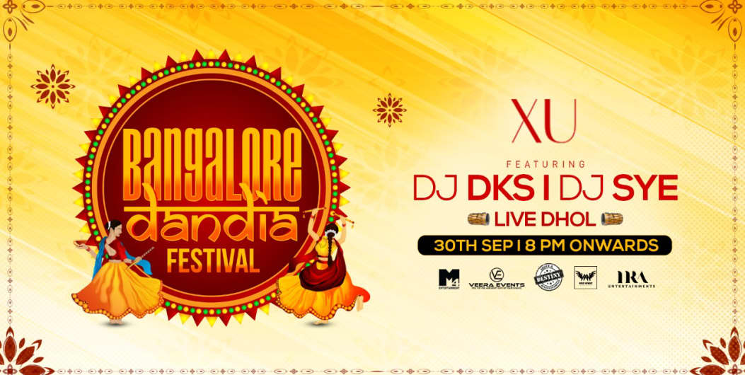 Bangalore Dandiya Festival at XU Fashion Bar Kitchen in Bangalore