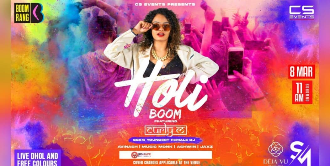 Holi Boom 2023 Boomrang at BOOMRANG BarXsocial in Bangalore HighApe