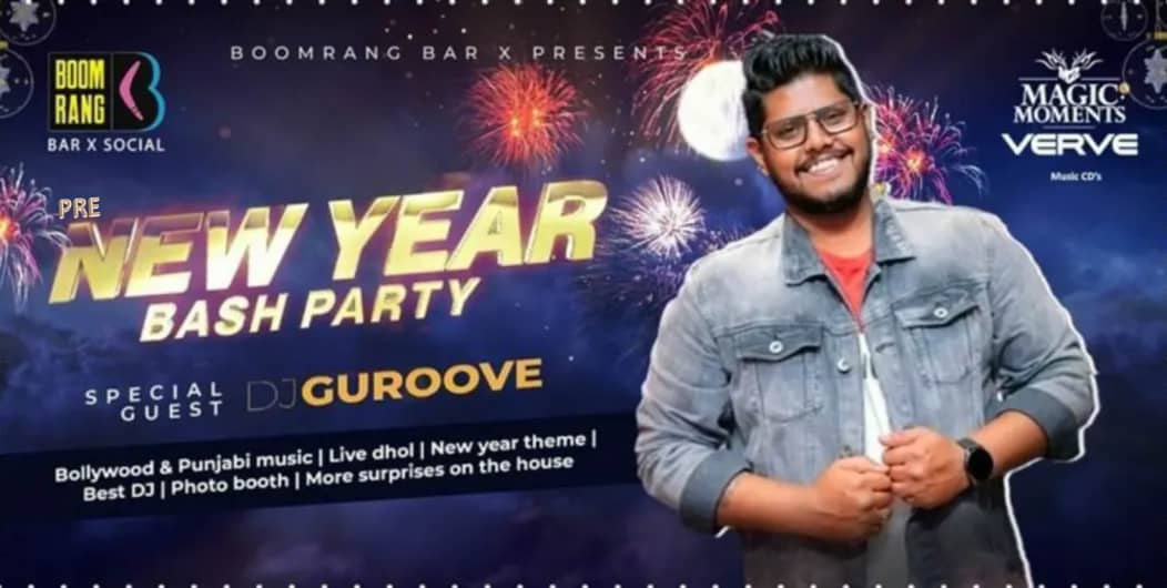 Pre New Year Bash Boomrang at BOOMRANG BarXsocial in Bangalore HighApe