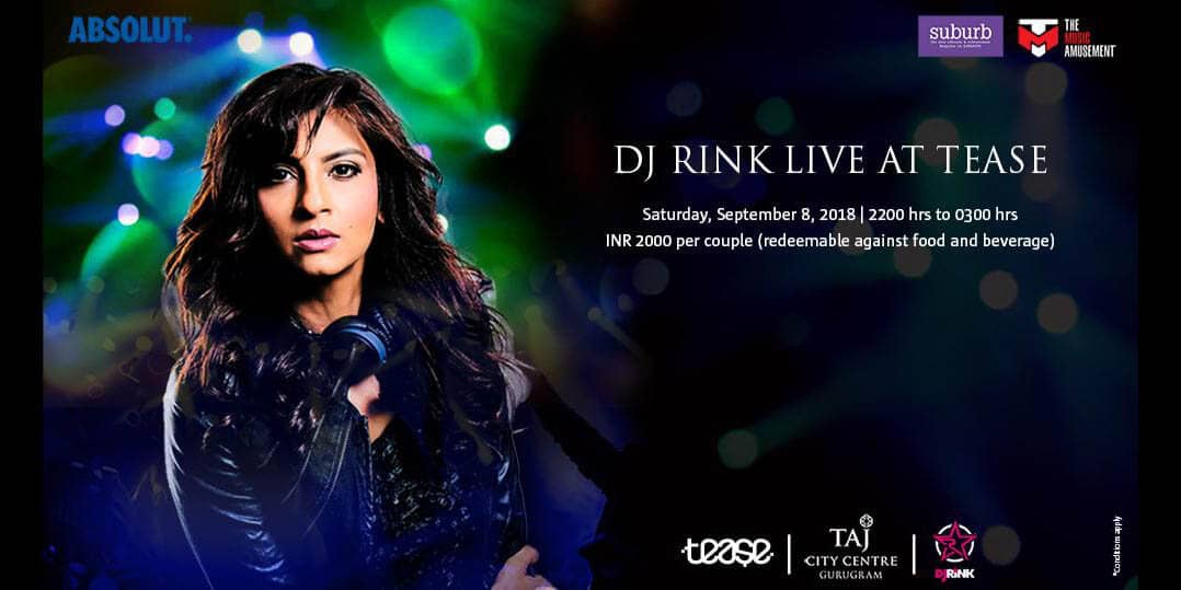 DJ Rink Live at Tease