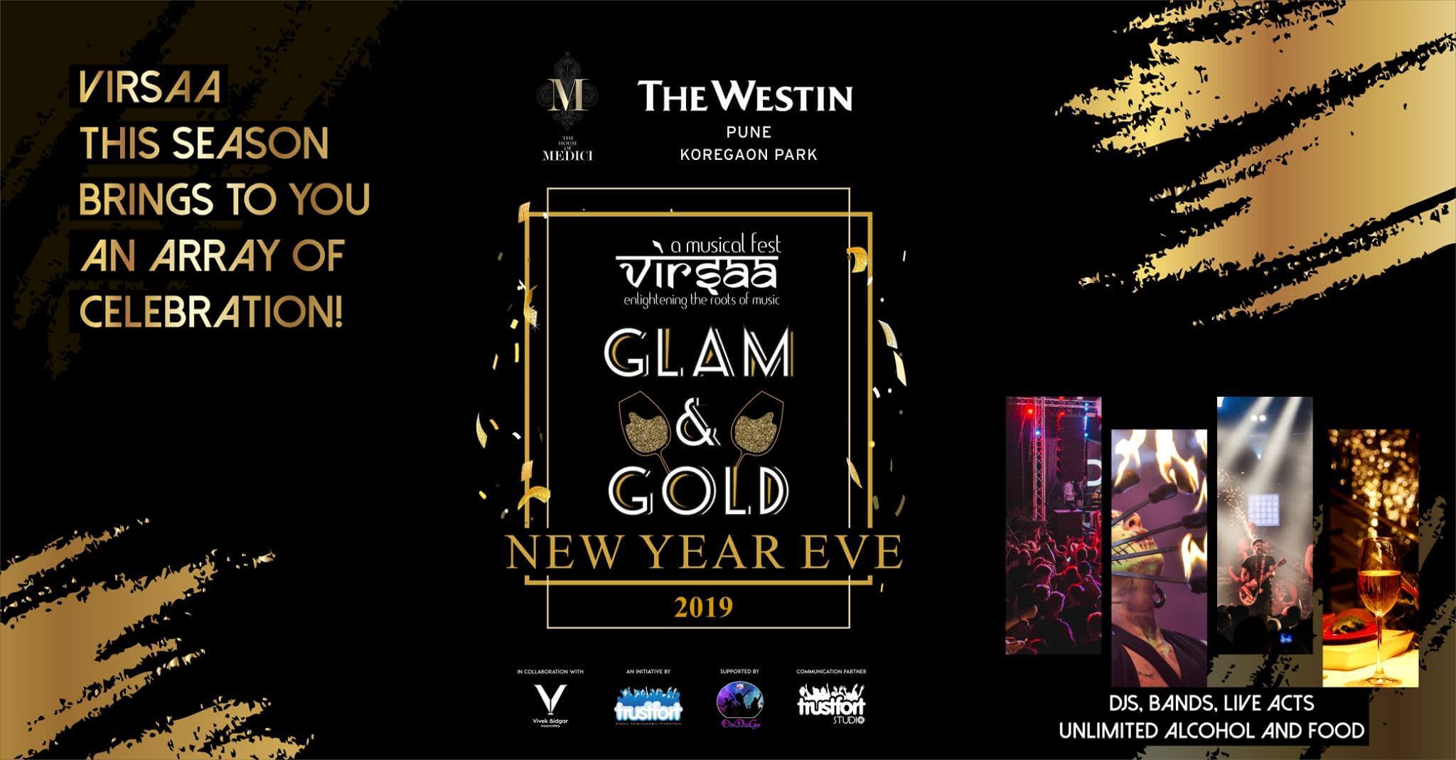 Virsaa GLAM & GOLD New Year Eve