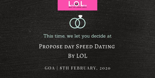 Propose Day Speed Dating Goa 