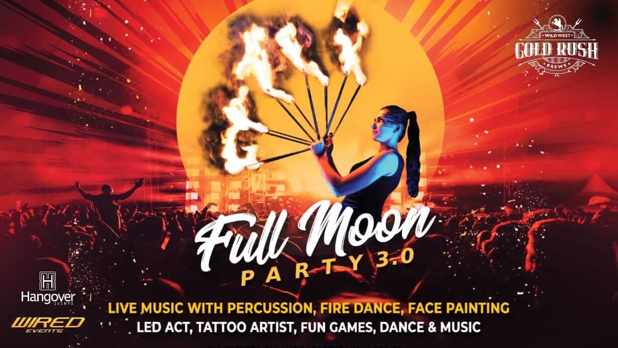 Full Moon Party  at Gold Rush Brews in Bangalore - HighApe