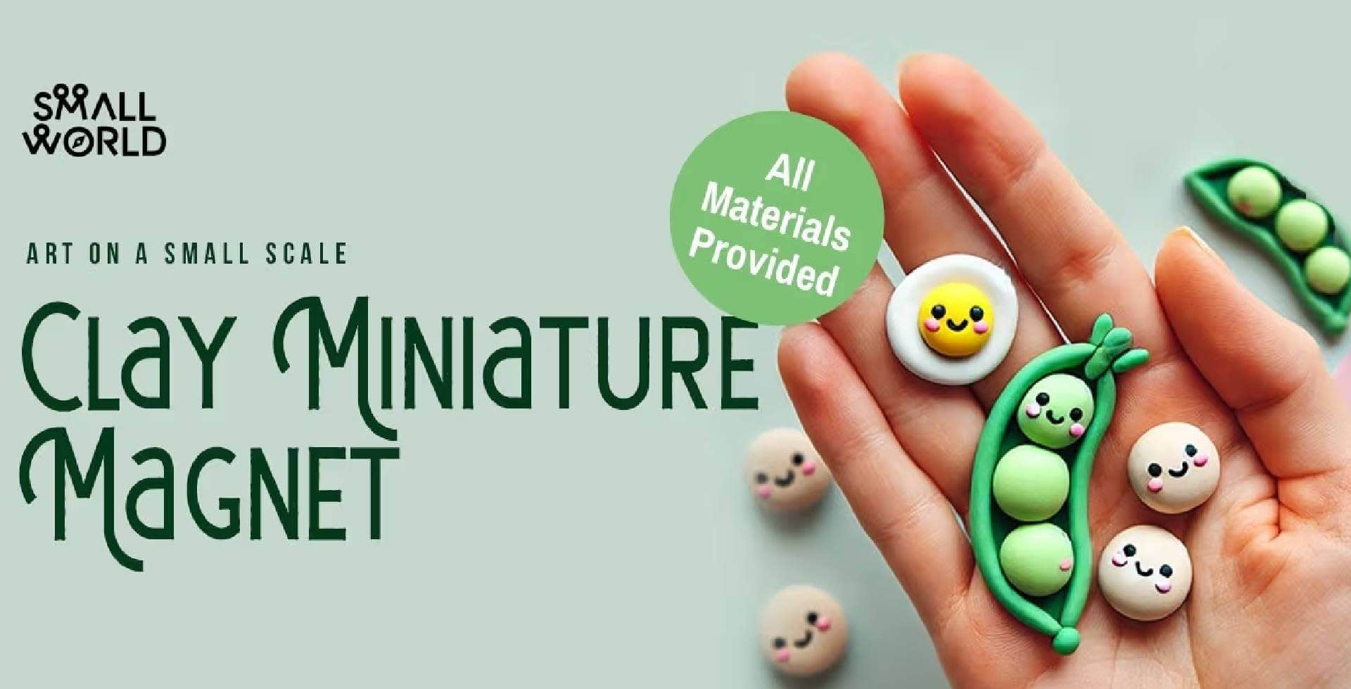 Clay Miniature Magnet  | Nosh And Natter