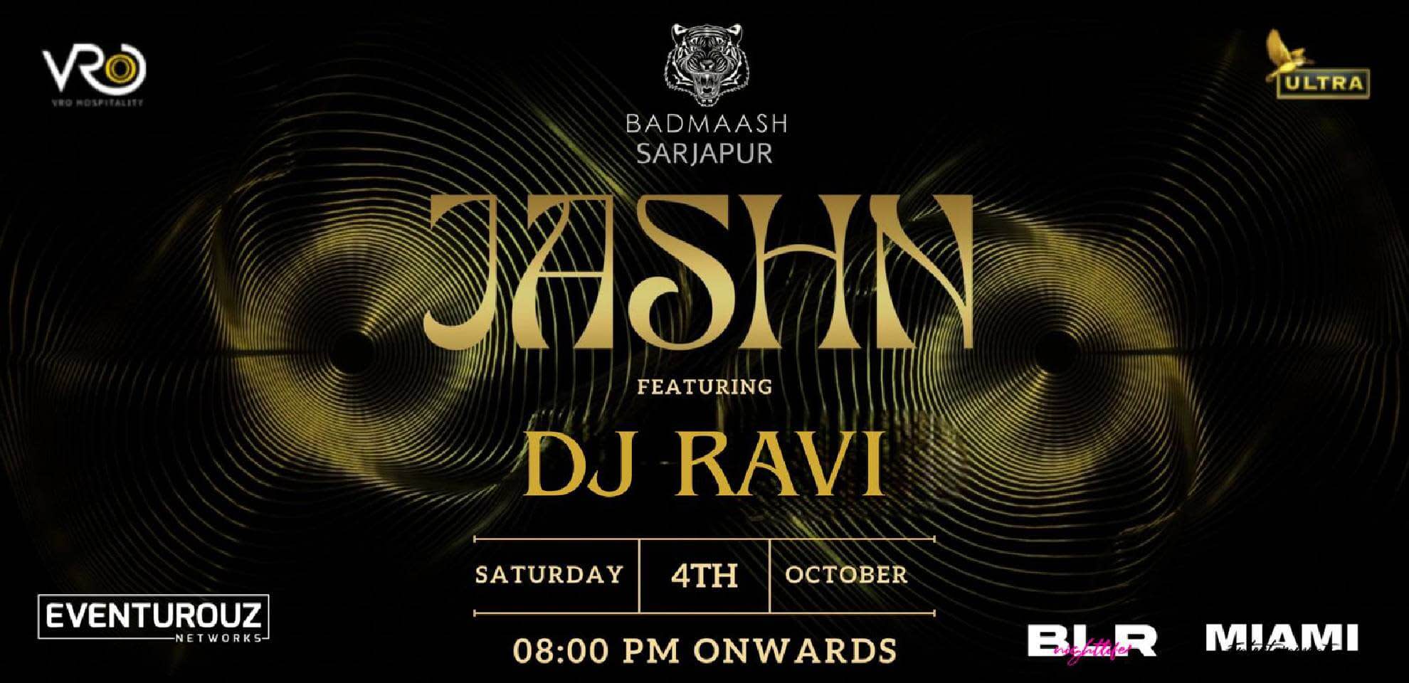 Saturday Jashn Night At Badmaash Sarjapur