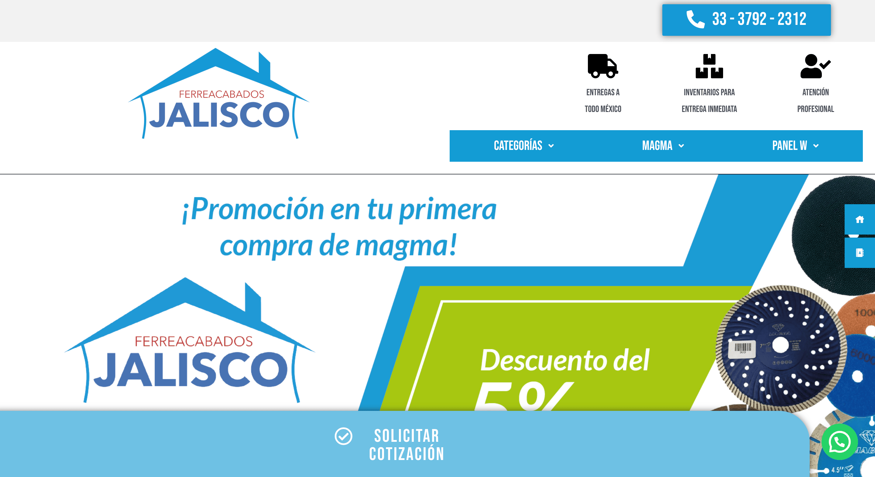 Sitio Web - Ferreacabdos Jalisco - imSoft