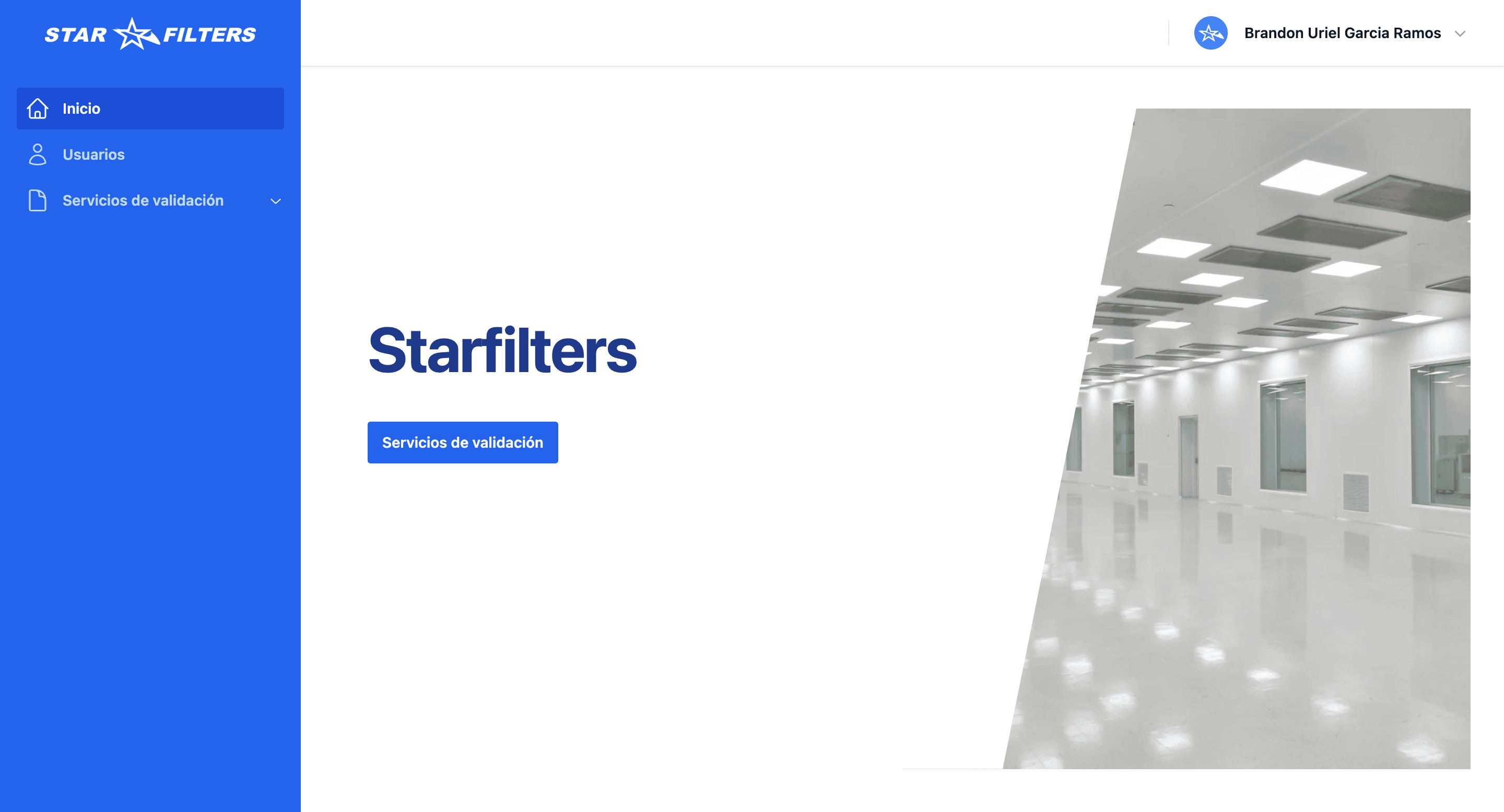Aplicación Web - Starfilters - imSoft