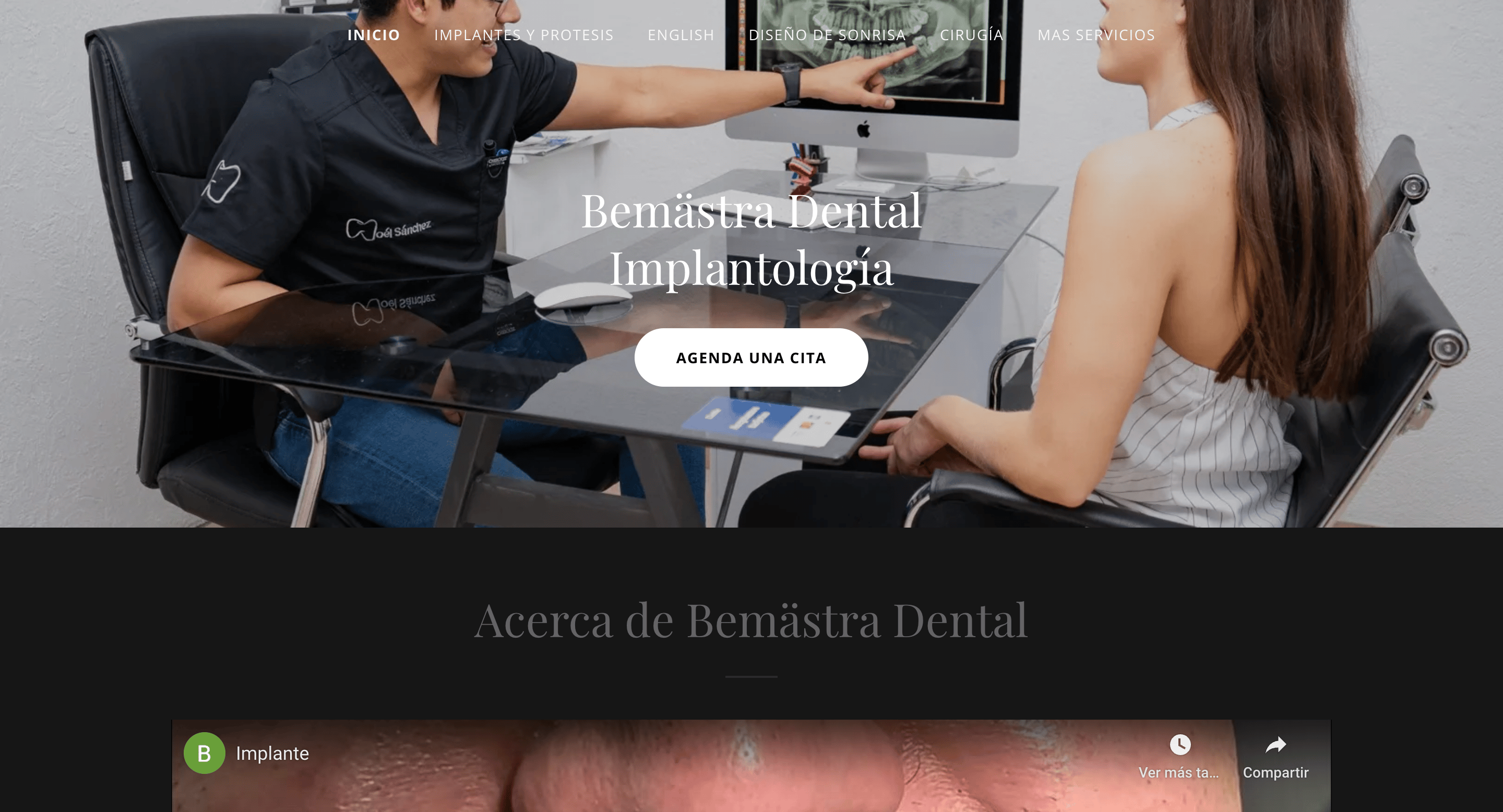 Sitio Web - BemästraDental - imSoft