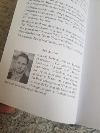 Buchrezension Nr. 2 - Update für Deine Persönlichkeit 1 Buch