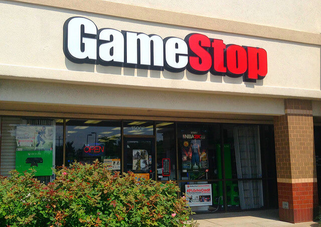 Game Stop video games and retro games store