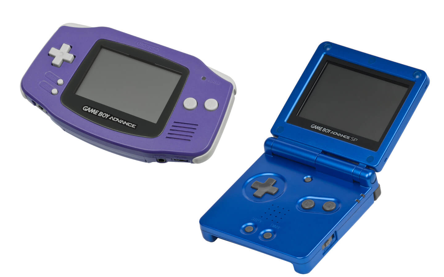 image of the Nintendo Game Color Advance and Game Boy Advance SP