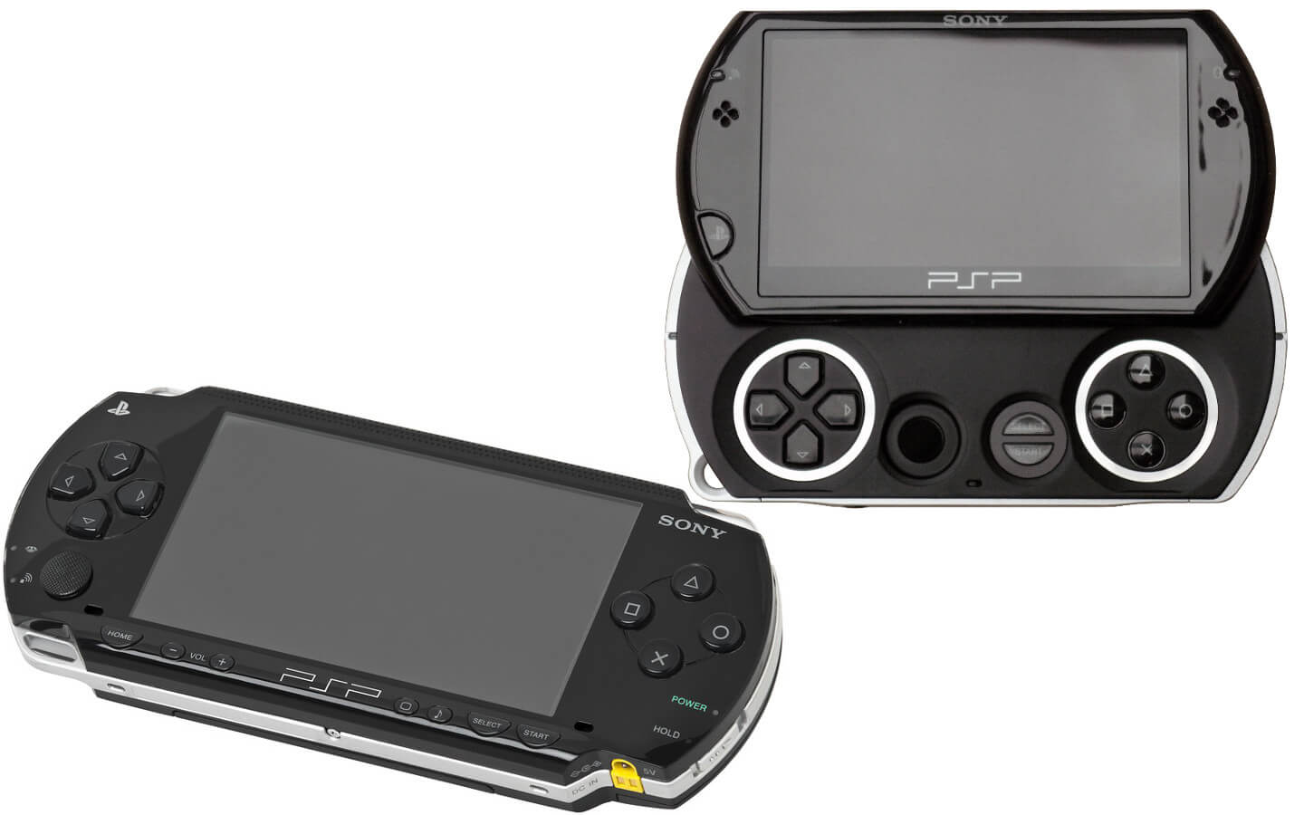 image of the Sony PSP and PSP Go