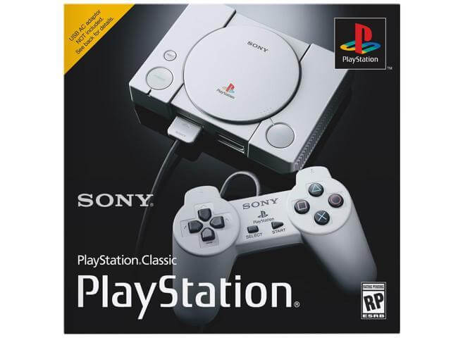 PlayStation Classic in retail packaging