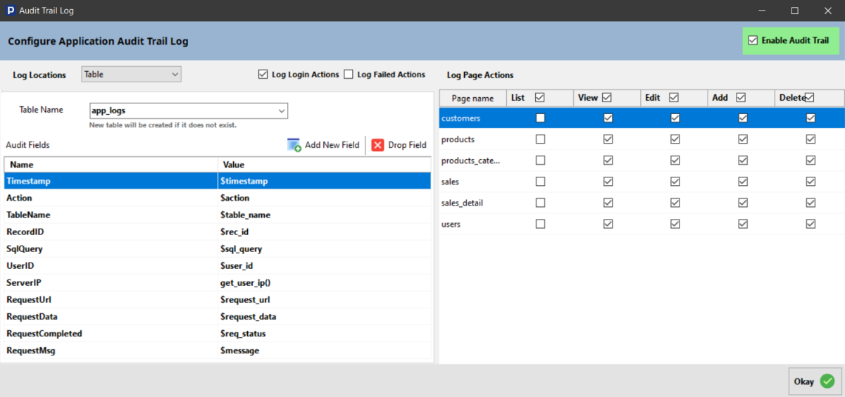 rapid php mysql development