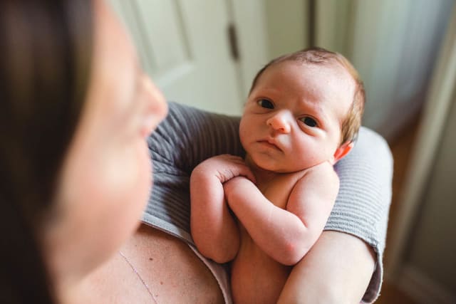 Newborn photo session raleigh