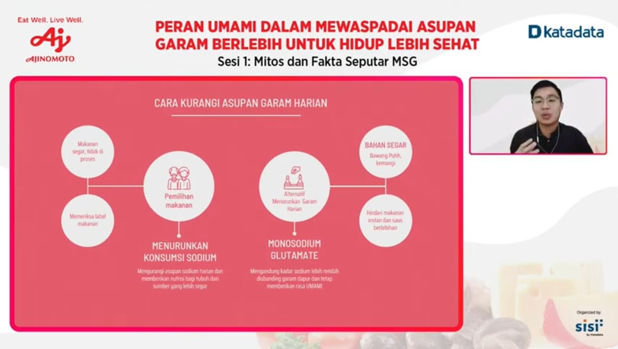 Batasi Asupan Garam untuk Wujudkan Hidup Sehat