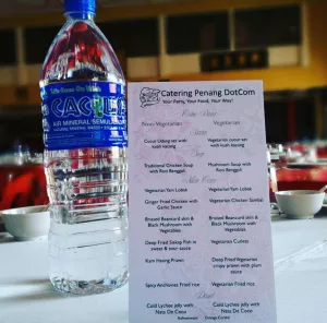 800 pax dinner menu