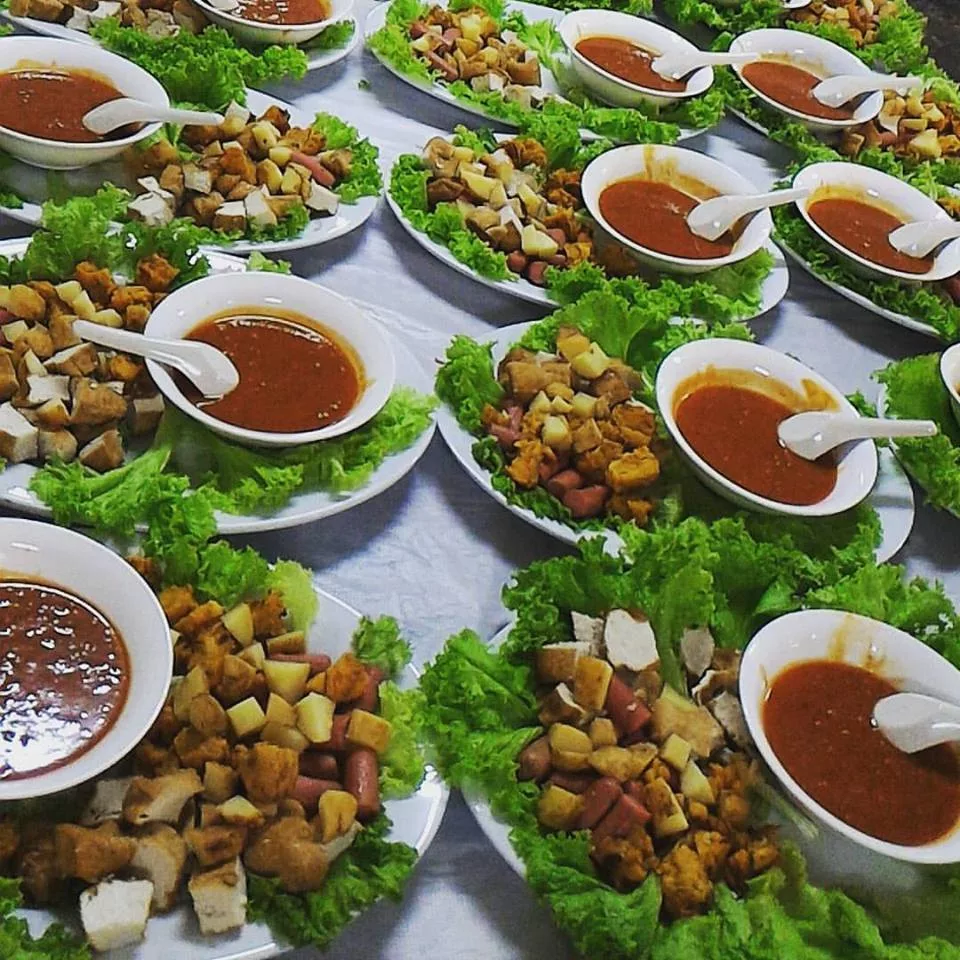 800 pax dinner Cucur Udang Set