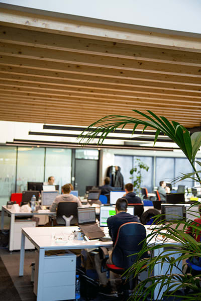 Bureaux en open space