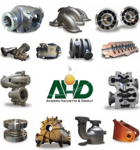 AHD - Acieries Hachette et Driout, fonderie acier et inox