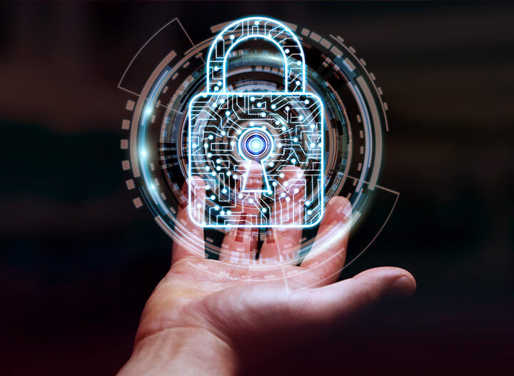 illustration de la sécurité avec un cadenas