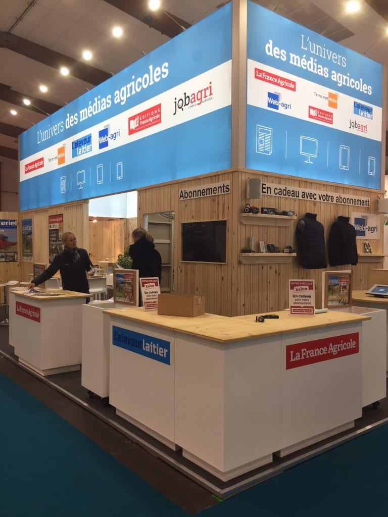photo du salon france agricole