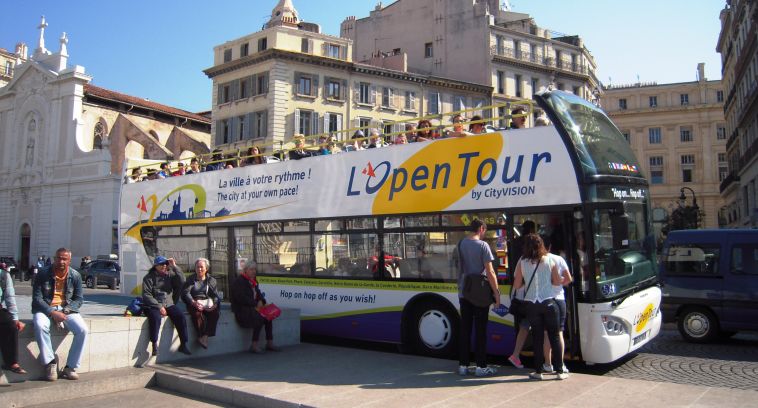 Tourist train and Hop-on Hop-off bus Marseille