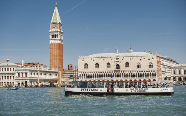 Tour Hop-on Hop-off Venice Eco-Boat với Audioguide