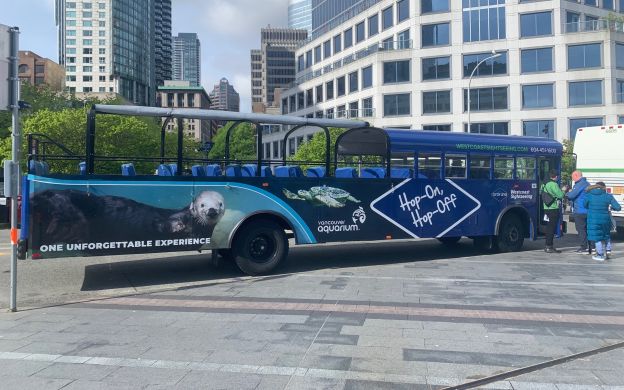 Vancouver Hop-On, Hop-Off Bus & FlyOver Canada Ticket