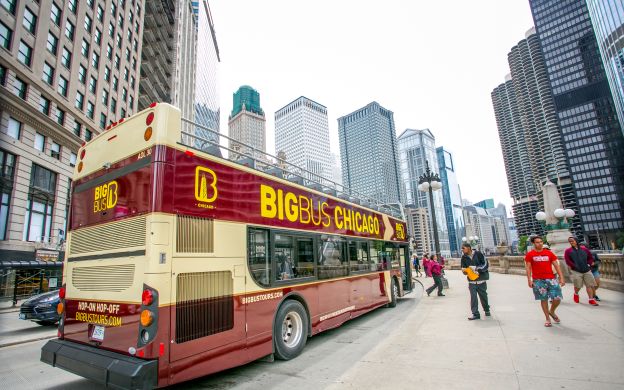 Vé Big Bus Chicago Hop-On, Hop-Off + Skydeck Chicago